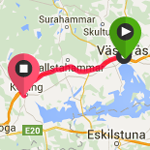 Köping till Västerås