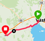 Västerås till Dingtuna