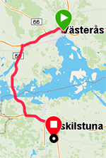 Bilresa till Eskilstuna