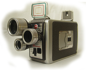 Kodak Brownie Movie Camera, right